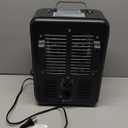 BEYOND HEAT Milkhouse Space Heater, 1300W/1500W Electric Heater with Thermostat, 3 Heat Settings, Safe and Quiet for Home Garage Workshop Warehouse, Black