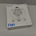 Gaiatop Portable Camping Fan with LED Lantern, Power Display 360 Head Rotation, Hanging Hook for Tent, 3 Speed Quiet Rechargeable, 4000mAh Battery Operated USB Fans for Indoor Outdoor Travel Black