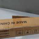 ZOCONE Tension Curtain Rods No Drilling, Adjustable 51-168 Inch, Black