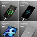 45W Type C to C PD Fast Charging Cable 6FT, USB C to C Quick Charge Data Sync Cord for iPhone 16 Pro Max 15 Plus Galaxy S25 S24 Ultra A56 A36 Pixel 9 10 Pro XL Fold 8 7 Pro 8A Compatible 40W/35W/25W