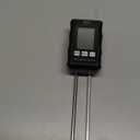 6-in-1 Soil Moisture Meter, Hygrometer for Plants with Soil Moisture, PH Meter, Temperature, Sunlight, Fertility, Environmental for Farming, Gardening (2*AAA Battery Needed)