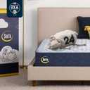 Serta Sleeptrue Medium 12" Queen Hybrid Mattress in a Box, Cooling, Breathable, and Pressure Relieving - 100 Night Trial, CertiPUR-US Certified