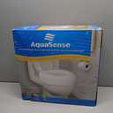 AquaSense 770-610 4 Inch Portable Raised Toilet Seat Riser, Elevated Toilet Seat for Seniors