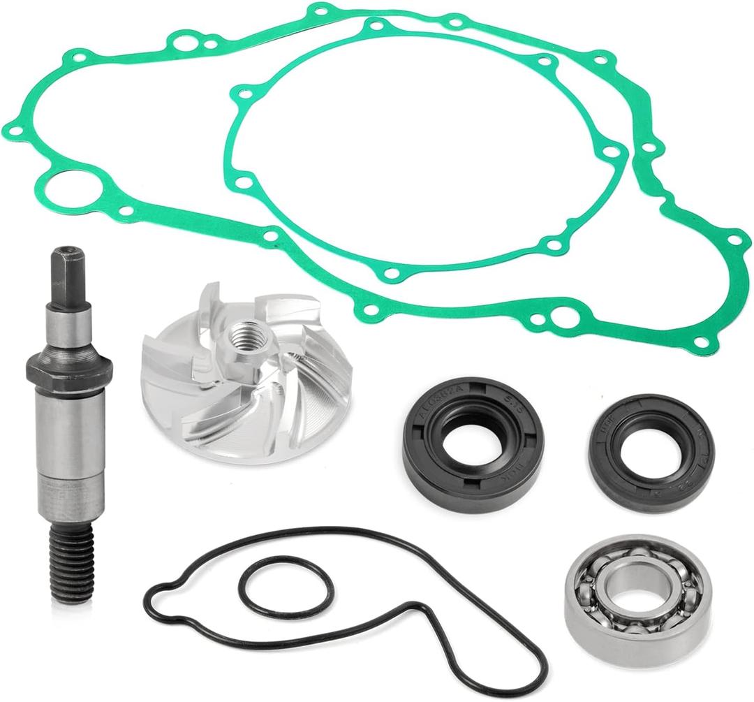 Water Pump Repair Kit Impeller Seal Shaft Gaskets For Yamaha YFZ450 2004-2013