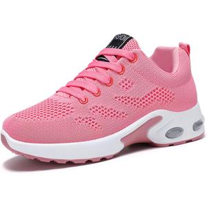 Womens Sneakers Air Cushion Running Shoes Lightweight Tennis Walking Shoes Mesh Breathable Gym Work Fashion Sneakers Athletic Comfortable Casual 40