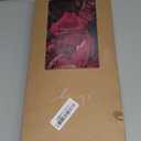 Ling's moment Fake Flowers Box, Faux Artificial Greenery Stems Foam Roses Berry Silk Peony Eucalyptus Fabic Flower for Centerpieces Bouquet Wedding Vase Decorations, Magenta & Hot Pink, Deluxe Combo