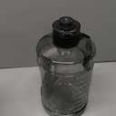 1 Gallon Water Bottle, Water Jug with Motivational Time Marker & Strap & Handle,Large-Capacity leakproof water bottles for Travel Sport Gym OutdoorClear