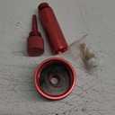 For Honda EU3000i EU2000i EU1000i Generator Extended Run Gas Cap, Mess Free Oil Change Funnel & Magnetic Oil Dipstick Upgrade Red Aluminum