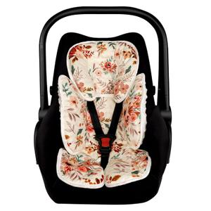 TANOFAR Infant Car Seat Head Support, Soft Baby Carseat Head & Body Support, Autumn Baby Car Seat Insert Cushion for Newborn Girls