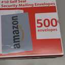 #10 Envelopes Letter Size Self Seal | 500 Business Mailing Security Peel and Sealing Envelope | 100% Tinted | no 10 White Windowless Legal Regular Plain Envelops Pack | 4-1/8 x 9-1/2 Inches | 24 LB