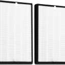 BKJ-33 True HEPA FilterReplacement For COLZER BKJ-33 3 IN 1 True HEPA Composite FilterPremium HI3 True HEPA Filter, High Efficiency Aotivated Carbcn and Pre-Filter, 2-Pack