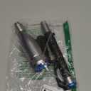 VR Baseball Bat Attachment for Meta Quest 3s/3/2, Aluminum Baseball Bat Handle Accessory with Bat Grip Tape for Win Reality (Weighted-Silver)