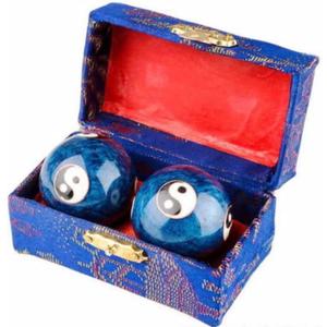 Chinese Health Exercise Stress Baoding Balls Relaxation Therapy YIN YANG Design