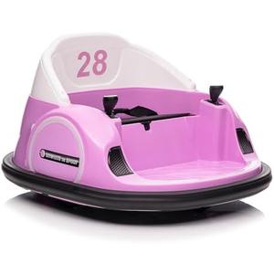 Amazon.com: 12V Kids Ride On Bumper Car Electric Vehicle for Toddlers Ride on Toy Bumping Car with Remote Control, Battery Display, 360Spin, LED Lights, MP3, USB, Pink : Toys & Games