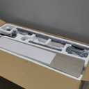 BvenuBigLite Large Ceiling Fans with Lights: Modern 72 Inch 8 Blade Outdoor Ceiling Fan with Remote APP Control - Dimmable Black Big Fan light Indoor Reversible 6 Speed Quiet DC Motor