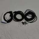 CJOY Magnetic Charging Cable Pack (3 x 10ft), 540 Rotation USB Nylon Braided Magnetic Phone Charger for Type C, Micro USB