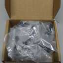 10-Pack T-Pull Cabinet Handles - 1-1/2-Inch Cabinet Knobs - Modern Kitchen Cabinet Handles in Matte Black, Drawer Pulls for Dressers, Cupboards, and Cabinets, Design House 208074
