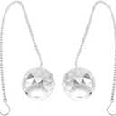 2 Pack Crystals Ball Prism Window Rainbow Maker with Chain for Easy Hanging (Transparent)