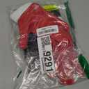 Grip Boost Stealth Solid Color Football Gloves Pro Elite - (Small, Red/White)