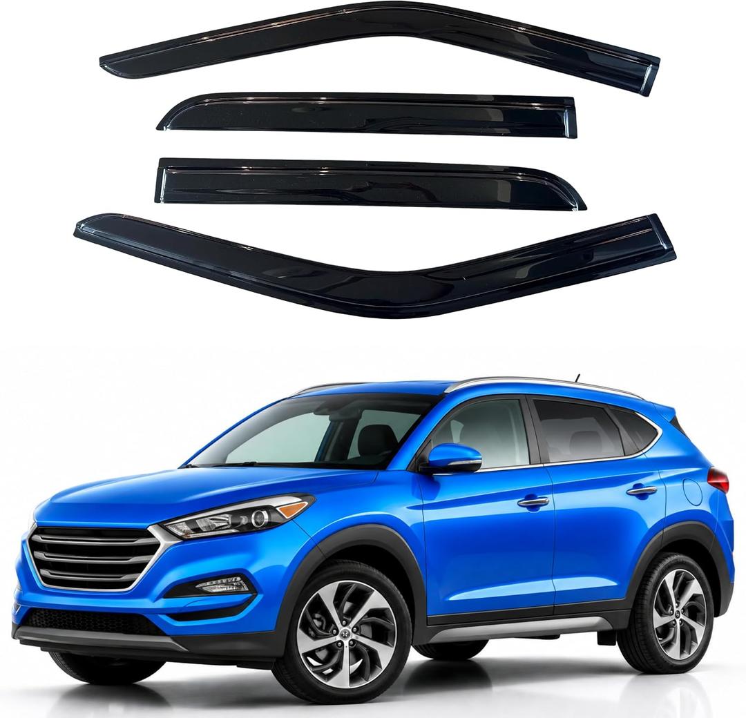 Window Visors Rain Guards for 2016-2021 Hyundai Tucson