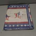 2 x XCHI Gnome Stars Patriotic America Memorial Day 4th of July Table Runner Table Decoration for Party Home Kitchen Dining Holiday Decor 13x120 Inch