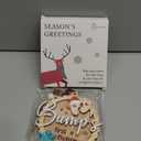 Baby First Christmas Ornaments 2025, New Parents Gifts for Couples, Husband Wife, Double Layers Wooden Ornaments for Christmas Decorations, Unique Gifts for Expecting Moms, Dads