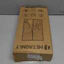 Screen Door Mesh with Magnet Mosquito Screen Doors Magnetic Black Fits Door Size up to 34" x 82" Keep Bugs Out Frame Hook & Loop, Hands Free, Pet & Kid Friendly