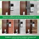 Doorbell Extender Bracket Compatible with Ring Doorbell, Extends Offset Doorbell Holder Mount for Brick Wall, Get Better View, Black 97mm