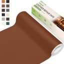 TIANLDD Leather Repair Tape,16 x 80 Inches Self Adhesive Leather Repair PatchLeather Repair Kit for FurnitureCouches,Car Seats,Cabinets,Handbags(Brown-Litchi Grain)