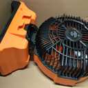 30L Bucket Portable Misting Fan, 30000mAh Rechargeable Battery Powered Oscillating Cooling Fan, 4 Strong Winds, Brushless Motor Outdoor Fans for Fishing/Travel/Garden/Golf/Tent/Office