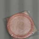 75th Birthday Decorations for Women,75th Birthday Party Plates and Napkins,Rose Gold 75 Year Old Party Theme Tableware 75 Party Table Decorations Supplies,Disposable 7'' Paper Plates, Napkins