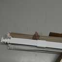 LazBlinds No Drill Roman Shades, Blackout, 30" W x 64" H, Natural