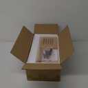 AmazerBath Toilet Paper Holder Cabinet, Bamboo Toilet Paper Holder Stand for Bathroom, Small Toilet Paper Storage Cabinet with Rattan Door, 30.3x7.8x7 inches (Natural)