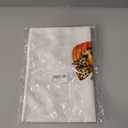 Nipil Coquette Leopard Bow Pumpkin Kitchen Towels, Halloween Pumpkin Dish Tea Towels, Preppy Fall Halloween Hand Towel for Kitchen Bathroom Decor, 16x24 Inch