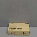 Recessed Power Strip with 20W USB C Port, Fast Charging USB A Port Conference Recessed Outlet, Space-Saver for Furniture Side Table, End Table, Desk Outlet with 6ft Cord, 45 Thin Flat Plug, Black