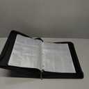9 Pocket 3 Ring Leather TCG Binder for Baseball, Trading Game, and Sports Card, 30 Pages, Holds 540 Cards (10.8 x 1.8 x 13.5 In)