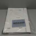 13"x10"x2" Shipping Boxes Set of 5, White Corrugated Cardboard Box Literature Mailer