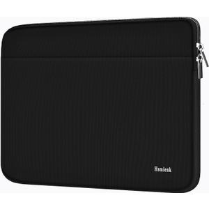Laptop case 14 inch, Shockproof Protective Notebook Cover Bag with Accessory Pocket, Durable Carrying Laptop Sleeve Compatible for MacBook HP Lenovo Dell Asus Acer, Black