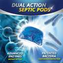 RID-X Septic Tank Treatment Pods – 3 Month Supply, Dual Action Enzymes and Bacteria to Break Down Waste & Prevent Backups