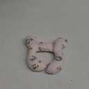 Baby Neck Pillows, Comfortable Baby Travel Head Neck Support Pillow for Car Seat Stroller Pushchair, Soft PP Cotton Travel Pillow for 0-2 Years Old Toddler Infant Newborn, Rainbow