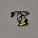 O-NEX LED Load Resistor Kit 50W 8ohm Headlight Bulb Relay Harness Adapter Anti Flicker Error Decoder Warning Canceller - H11 (H8, H9)