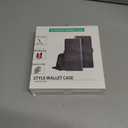 3 x SUANPOT Compatible with iPhone 16 Pro Max 6.9" Wallet case with RFID Blocking Credit Card Holder,Flip Book PU Leather Protective Cover Women Men for Apple 16 Pro Max Phone case Blue