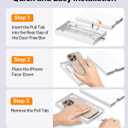 3 x SOOPII Tempered Glass Screen Protector for iPhone 16 Pro, [Fast and Easy Installation],[Military Grade Protection] Full Coverage Fit Bubble Free Protection for Apple 16 Pro 6.3inch (2-Pack)