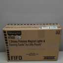 Fisher-Price Little People Toddler Toy Disney Princess Magical Lights & Dancing Castle Musical Playset for Pretend Play Ages 18+ Months