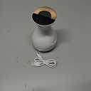 Lymphatic Drainage Massager & Anti Cellulite Massage Tool, for Legs, Arms & Belly, Body,Helps Reduce Stretch Marks & Cellulite,with Microcurrent, Light Heat & Vibration (White)