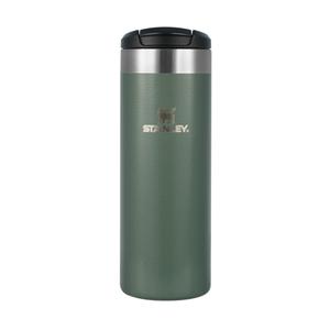 Stanley AeroLight Transit Bottle 16 oz | Locking Drink Through Lid | Leak Resistant Water Bottle or Coffee Travel Mug | Lightweight Insulated Stainless Steel | BPA-Free | Shale