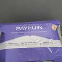 PAYHUIN Cervical Neck Pillow, Memory Foam Pillows for Neck and Shoulder Pain Relief, 2 Heights Ergonomic Pillow with Breathable Ice Silk Cover, Neck Support Pillow for Side Sleepers White