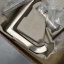 Moen Genta LX Brushed Nickel Two-Handle Three-Hole Widespread Modern Bathroom Sink Faucet with Drain Assembly, (Valve Required), T6708BN