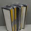 FLT4825 Filter B HEPA Pure Replacement Compatible with GermGuardian AC4825, AC4825E, AC4300, AC4800, AC4900, AC4850 Air Purifier, 4 Pack