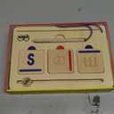 CVC Word Magic: Montessori Reading Game for Kindergarten Phonics Mastery, Learn to Read & Write 50 Sight Words for Toddlers 2-4 Years, Montessori Toy for 2+ Year Old, Letter Tracing Tiles, Flash Cards